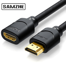 SAMZHE HDMI1.4 Kabel Extender Man-vrouw 0.5 m/1 m/1.5 m/2 m/3 m Extension HDMI voor Computer/HDTV/Laptop/Projector