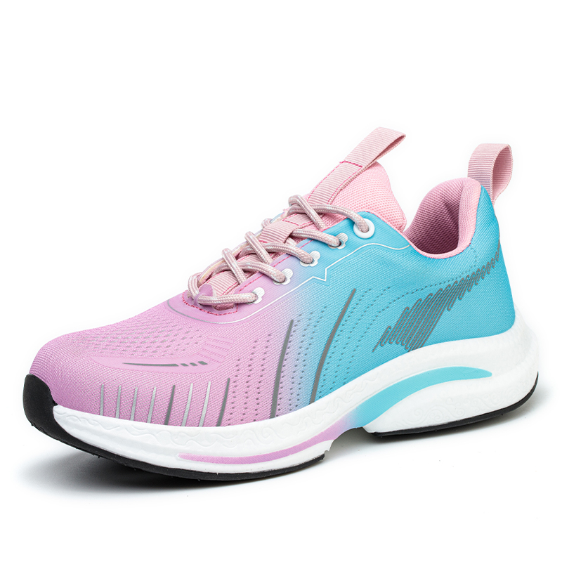 Steel Toe Safety Shoes Women, Anti-Puncture Anti-Smash Non Slip Industrial Work Boots, Lightweight CE Work Safety Shoes: 35