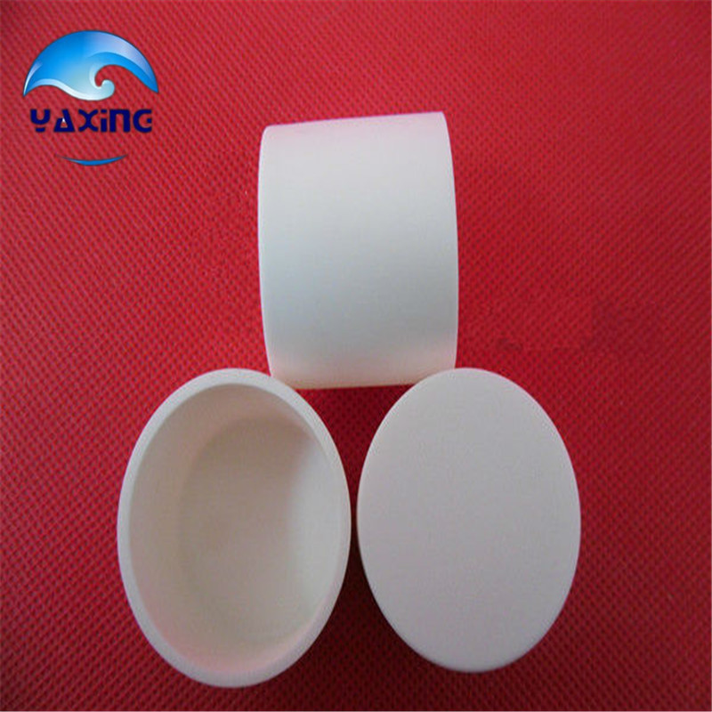Crisol de corindón de aluminio 99% puro/crisol cerámico Al2O3/crisol sinterizado dia40x35mm 30ml cilíndrico