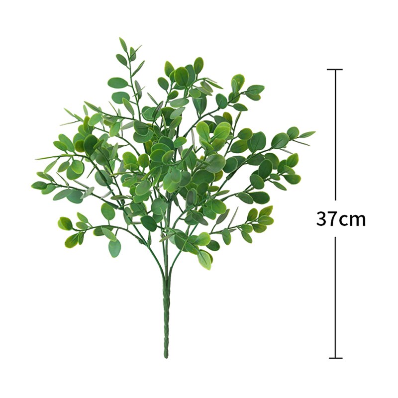 Grøn kunstig plante lille sne frugt plast kunstig plante bryllup hjem dekoration bord dekoration