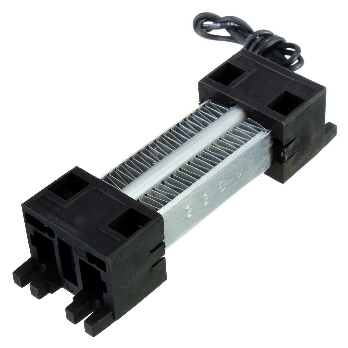 Elektrisk varmelegeme 100w 220v isoleret ptc keramisk luftvarmer ptc varmeelementer varmestråling ved luftstrøm lille instrument