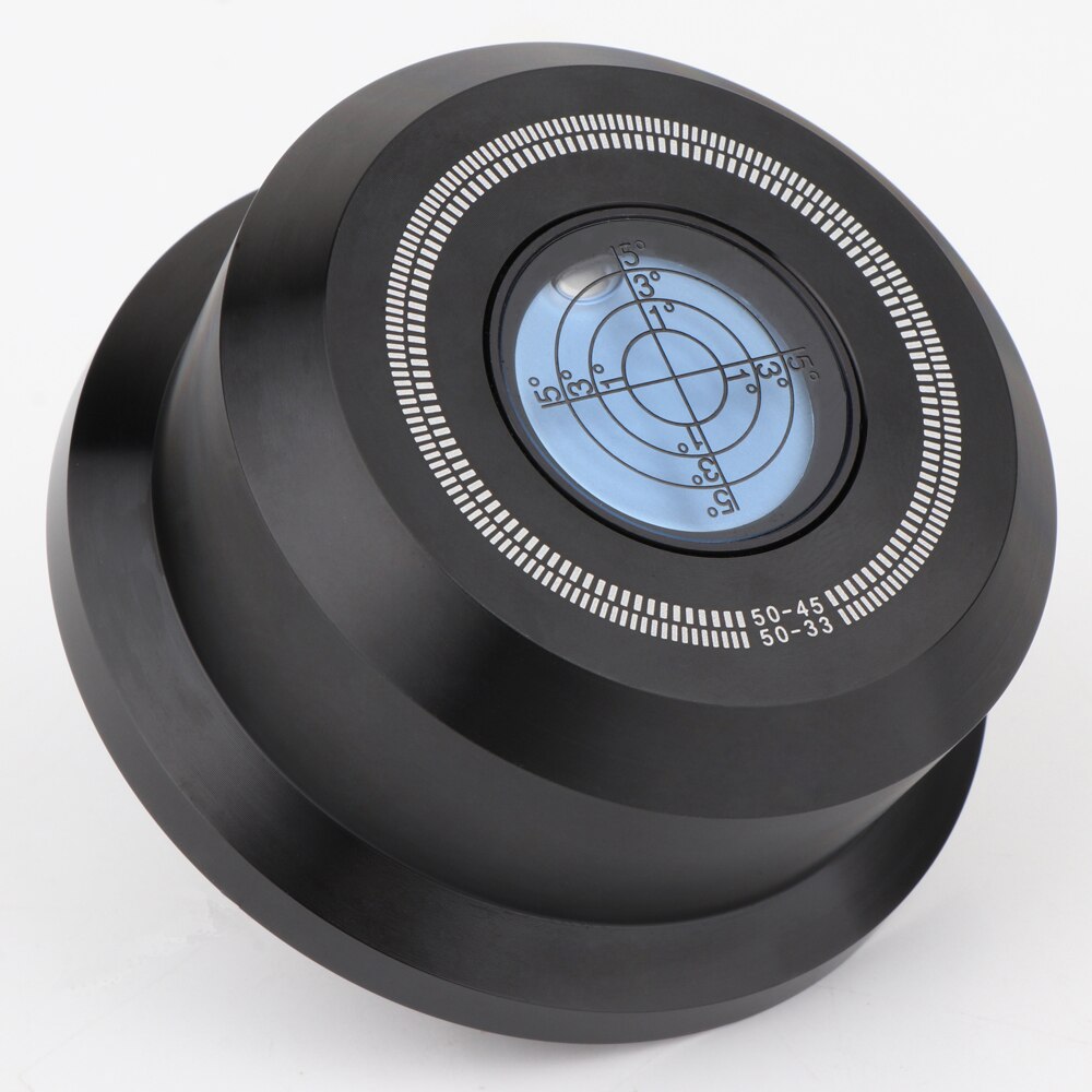 Monosaudio rts 532 zwart/zilver gewicht puck 328g draaitafel dragonfly stabilisator plaat beschikbaar 50hz/60hz: Rt532b