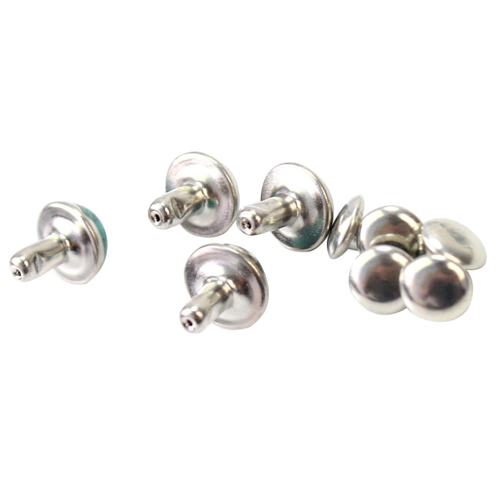 20 Pairs 8mm Turquoise Stud Spikes Decor DIY Metalen Klinknagels Punk voor Schoenen Tassen Jeans Kleding Garment Craft Supplies