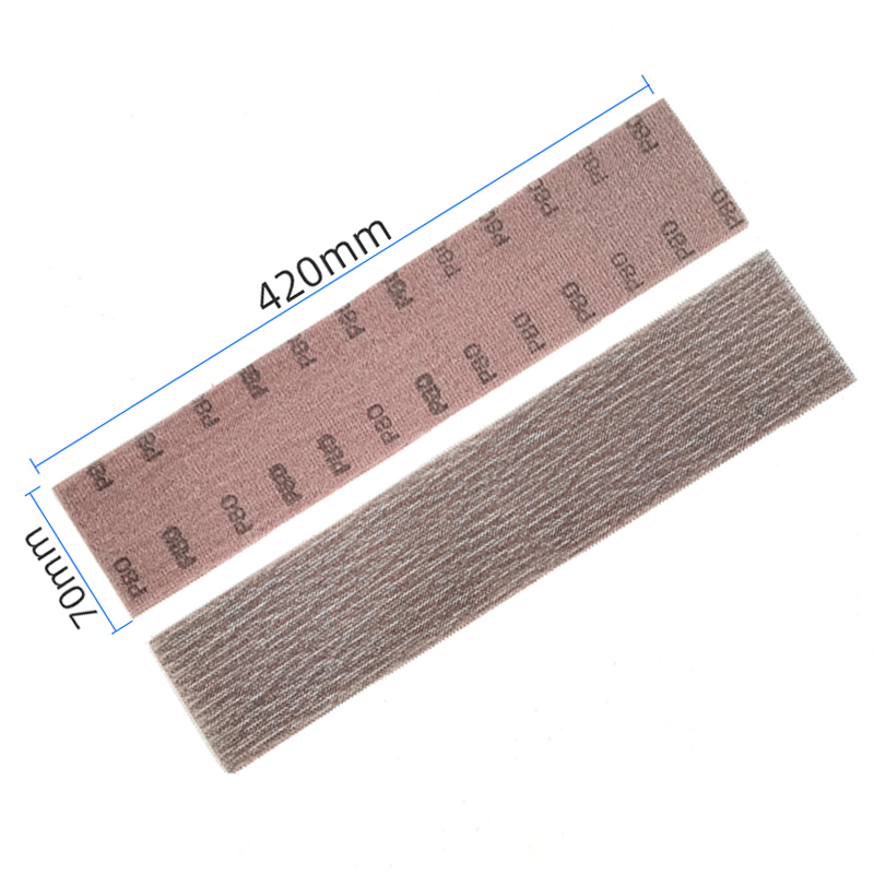 70/400mm Dry Grinding Hand Push Board Car Putty Ash Hand Planer Rectangular Vacuum Arc Sandpaper Grinding Ash Board Repair Tool: Gold