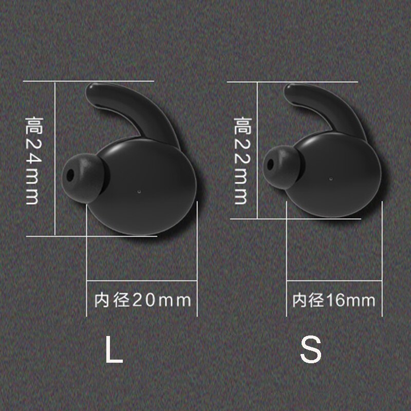Auriculares de silicona para Huawei Honor xSport AM61, almohadillas para los oídos a prueba de golpes, novedad, 1 par