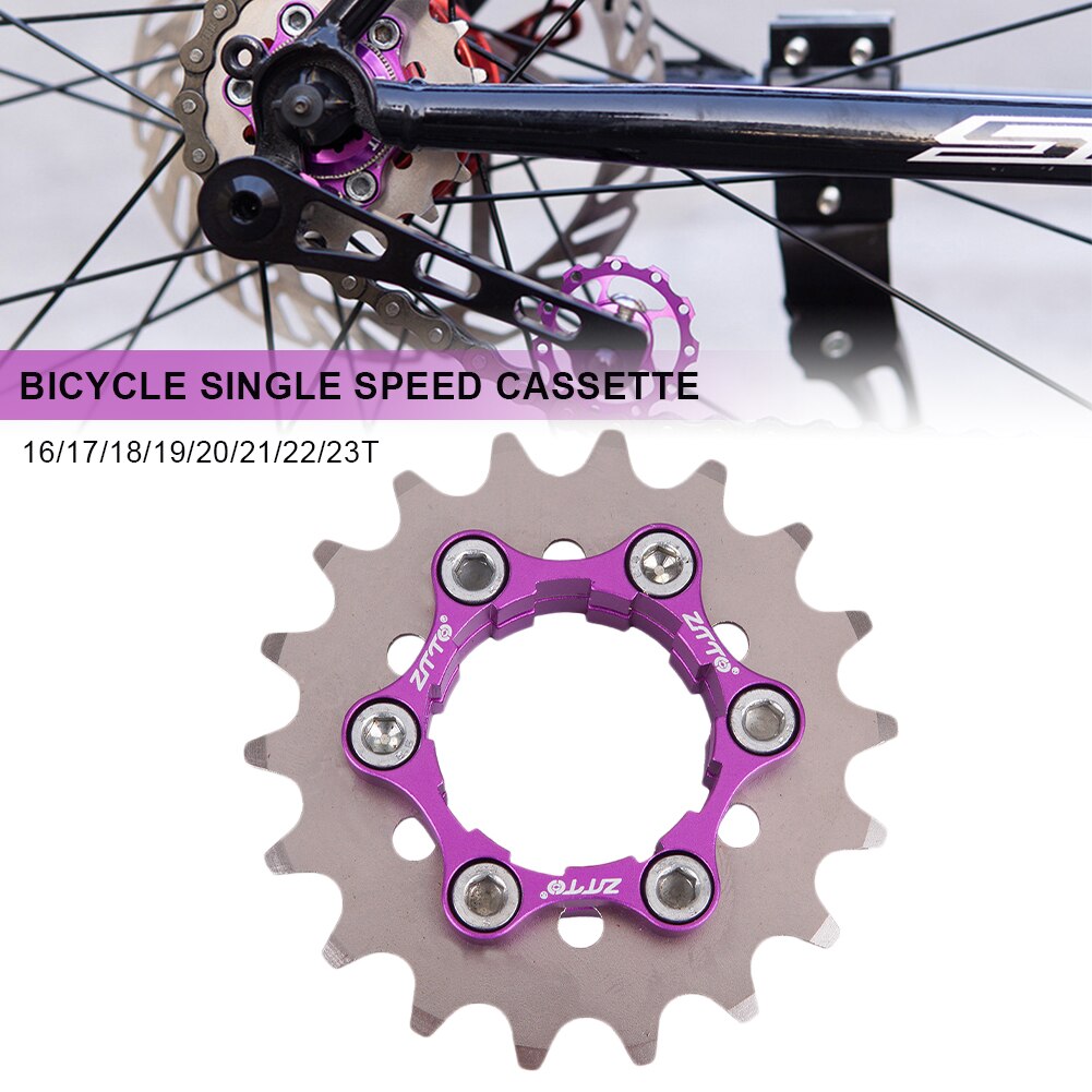 Bicycle Single Speed Freewheel Steel 16/17/18/19/20/21/22/23T 10/11 Speed HG Hub Bike Conversion Kit BMX MTB Sprocket Parts