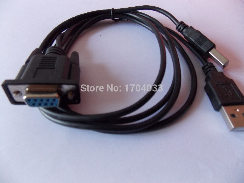 RS232 13.56Mhz RFID Reader Proximity Sensor IC Card Reader +2 Pcs RFID White Card For Access Control