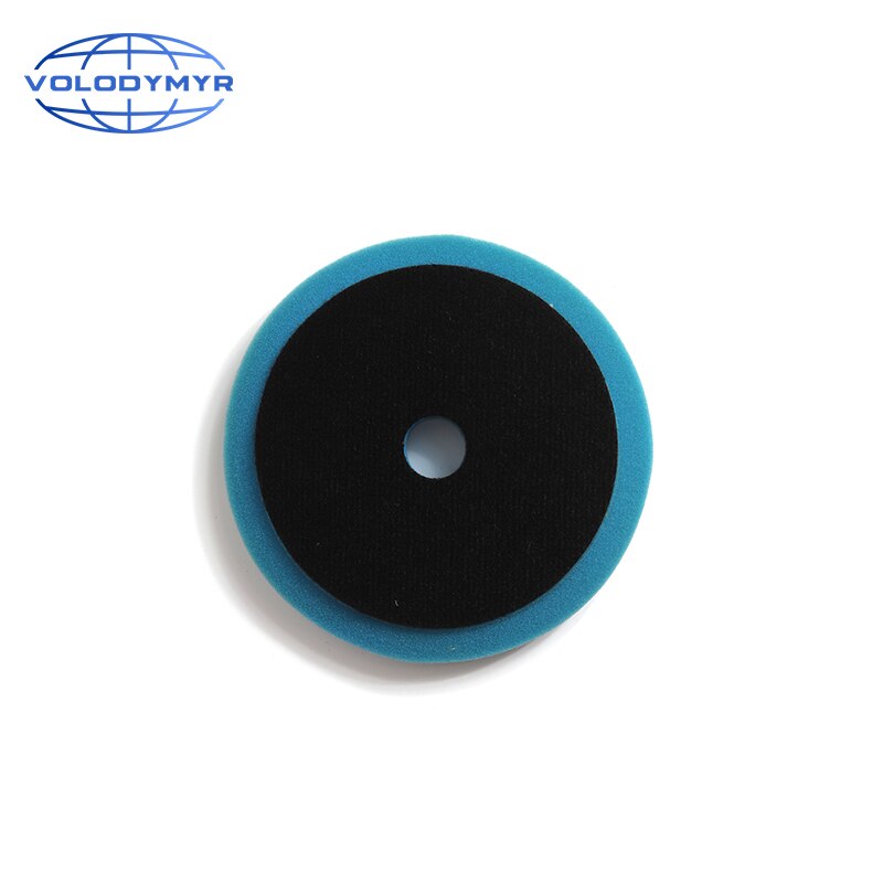 Car Polishing Disc Pads Polish Pad 6inch with 5inch Hook and Loop Auto Accessorie for Buffing Polishing Machine Sponge Foam: Blue