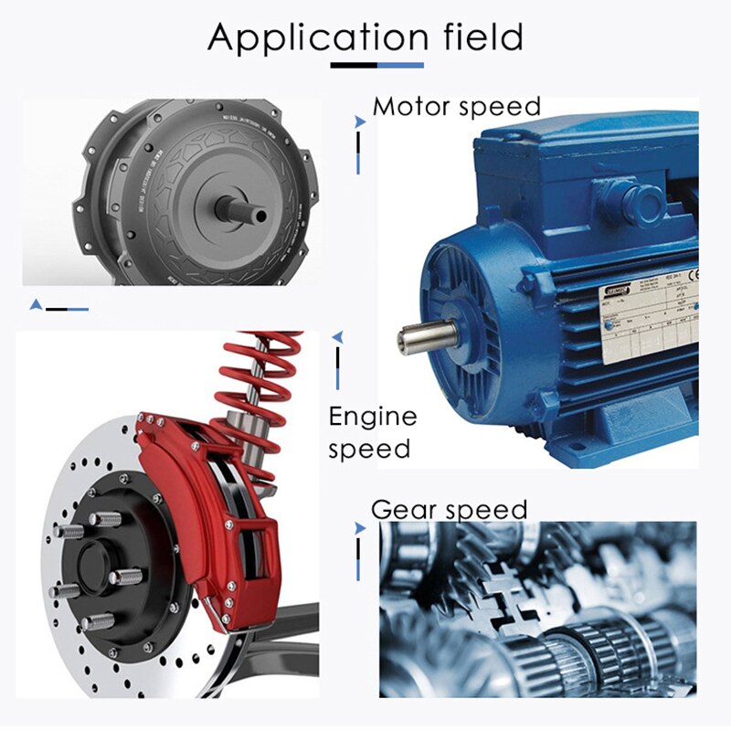 Non- Digital Calibrator 2.5-99999 Motorcycle Digital Tachometer -900 Motor 2-stroke Tachometer