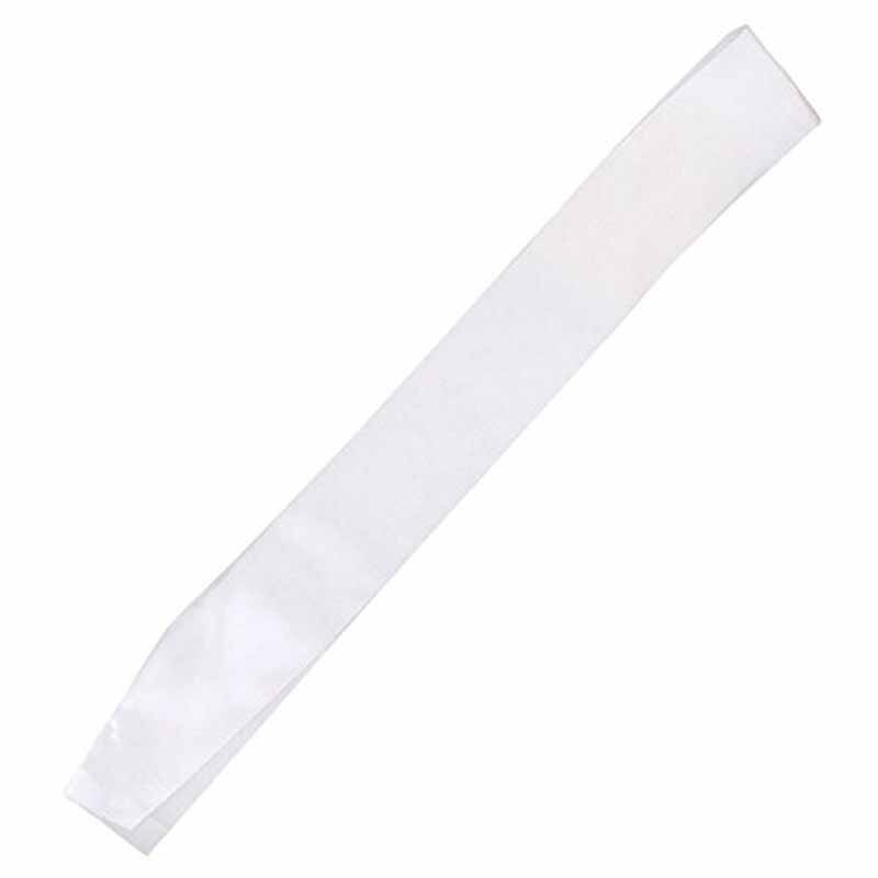 Blank Sash diy Your Own Sash for birthday Bride to Be Bachelorette hen Party Wedding bridal baby shower Retirement Graduation: white blank sash
