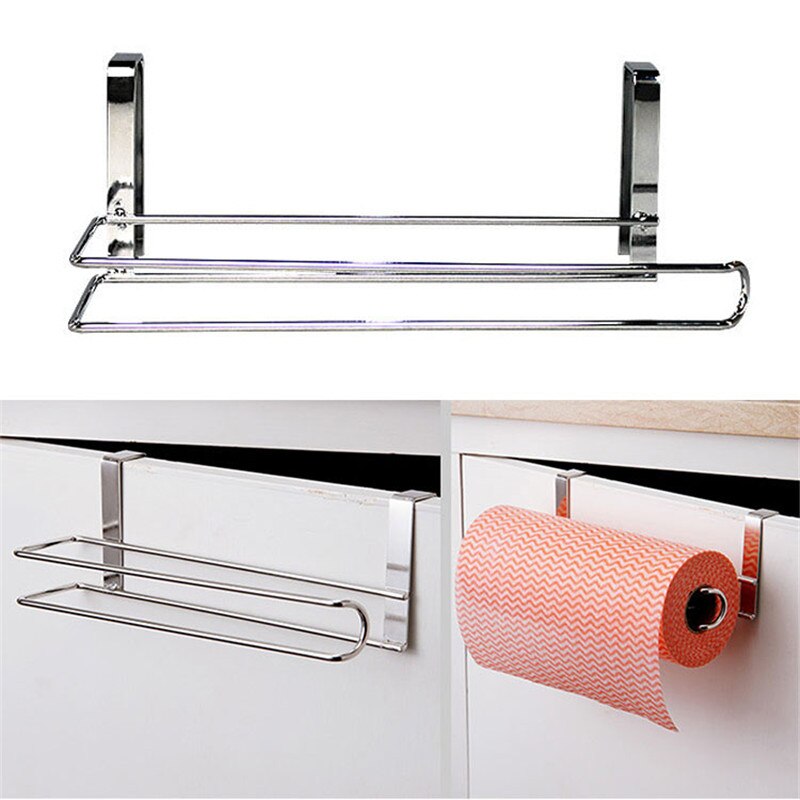 Keuken Tissue Houder Badkamer Toiletrolhouder Toiletpapier Stand Wc Papierrolhouder Handdoekenrek Keukenkast Houder