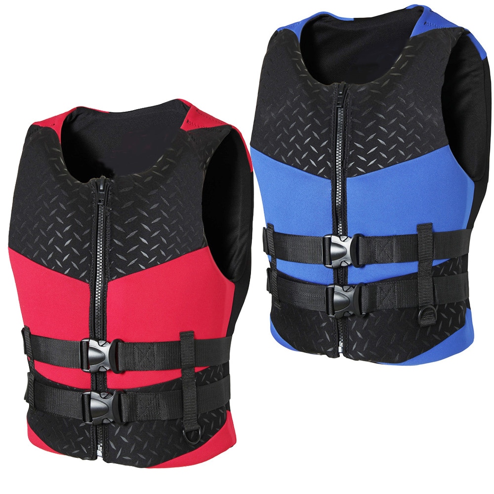 Water Sports Life Jacket Life-Saving Clothes Buoyancy Vest Motorboat Fishing Surfing Anti-Collision Clothing Swim Vest Neoprene