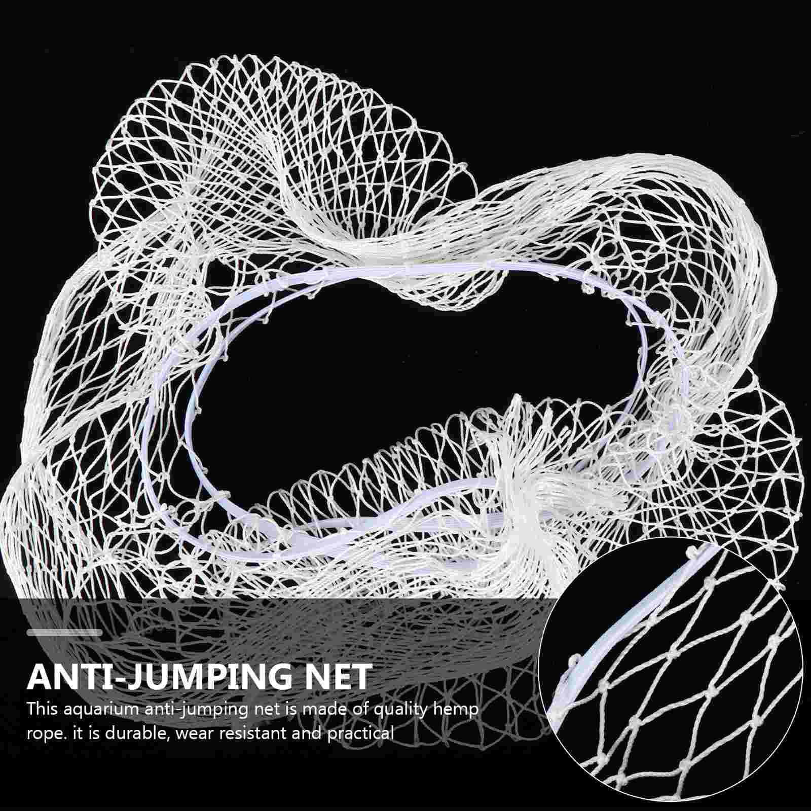 Mesh Netting Screen Fish Tank Protective Net Cover Anti-jump Net Cover