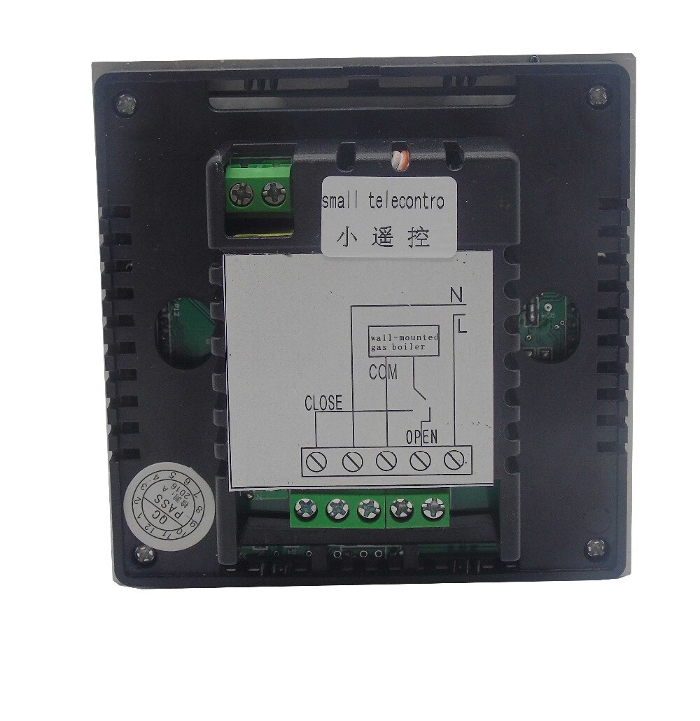 Touch screen Wall Mounted Boiler Thermostat For gas boiler controller (HS-7000T)
