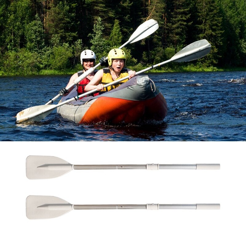 1Pair Kayak Paddle Aluminum Alloy Kayak Oars Paddles Boat Rafting Canoe for Kayak Canoe Inflatable Dinghy Raft: Default Title