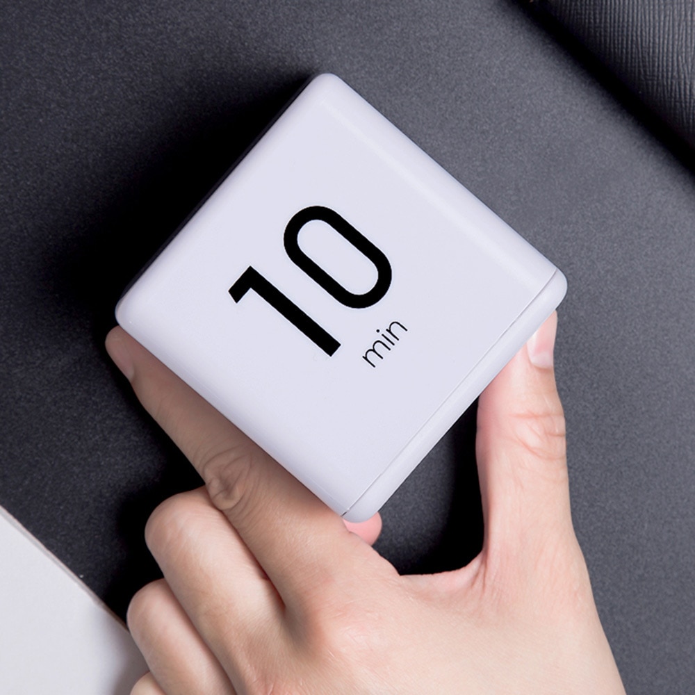 Cute Timer Kitchen Timer Rechargeable Stylish Mini Timer 1-60 Minutes Time Management Kitchen Accessories Cube Timer