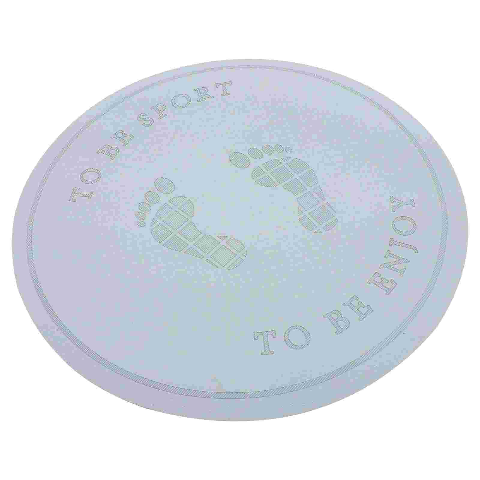 Round Workout Mat Exercise Gym Mat Shock-absorbing Skipping Mat Round Skipping Cushion