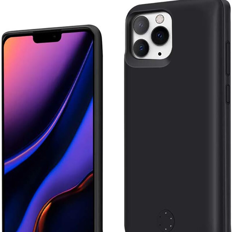 Leioua 6000 mAh Batterij Mobiele Case Voor iphone 11 Extended Battery Case Power Bank Opladen Cover Voor iphone 11 Pro Max case