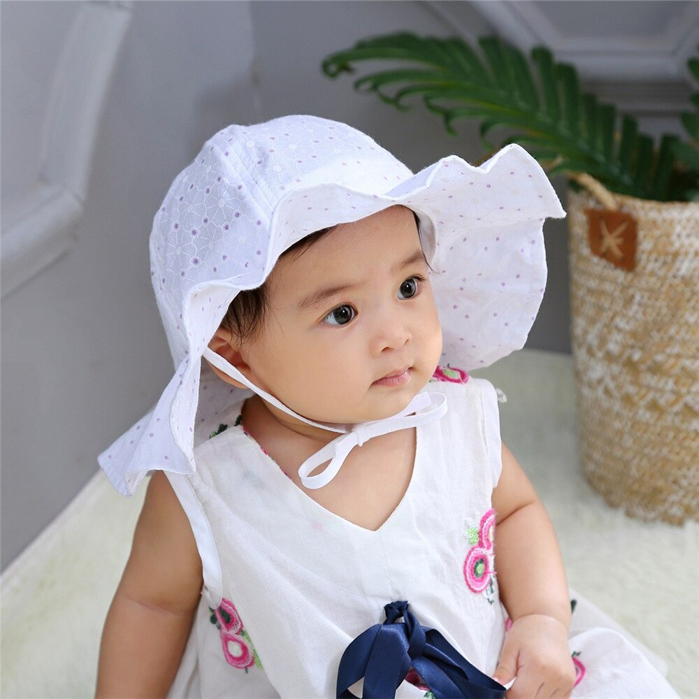 Verano bebé sombrero bebé gorro para el sol de algodón Niña de los niños sombrero de verano playa cubo tapa de niño niñas sombrero gorra Enfant