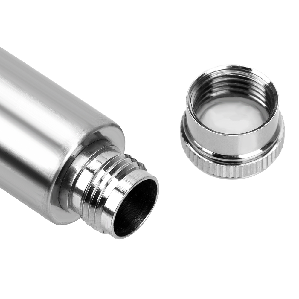 1oz/1.5oz Stainless Steel Hip Flasks Drinker Alcohol Bottle and Funnel Portable Wine Whisky Bottle Tubular Wine Pot Drinkware