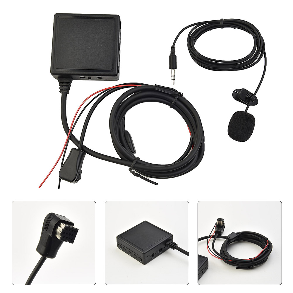 1 Cable de Audio BT-5.0 AUX USB adaptador de música micrófono para Radio Pioneer IP-BUS P99 P01 Pad Mp3 DEHP2500R DEHP3100UB accesorios de coche