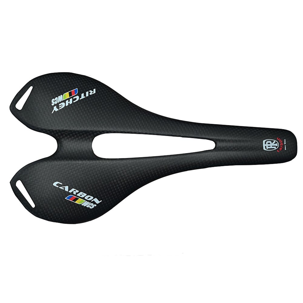 Selle Ultra légère en fibre de carbone 3k pour vélo de route et de montagne, 115g