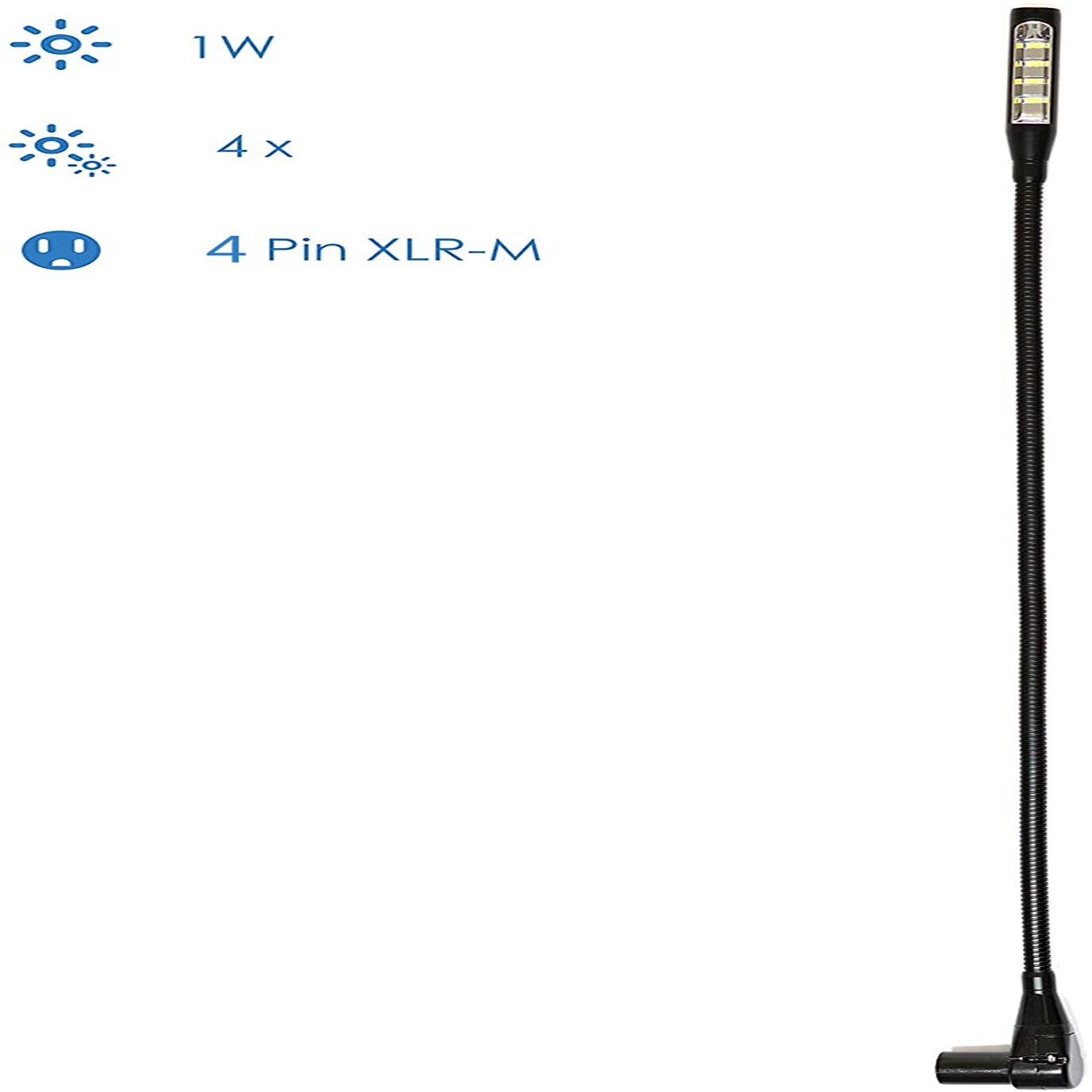 Midas M32 Zwanenhals Lamp 4pin Xlr Lamp Haakse Mixer Dj Lamp, 4pin Lamp, 4-Pin Xlr Lamp