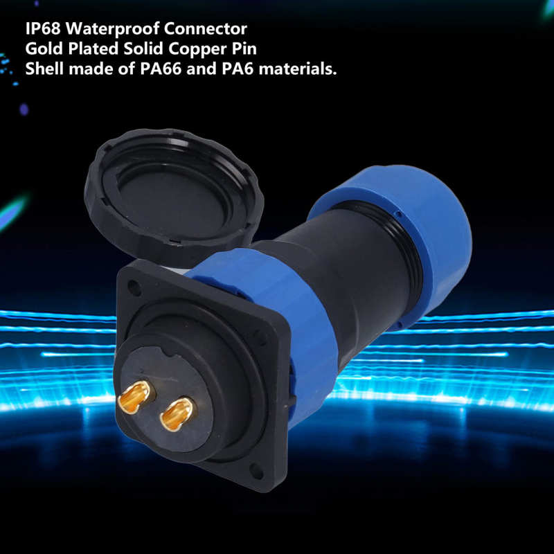 Industrial Socket Waterproof Connector Square for Equipment