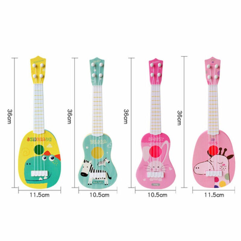 Pudcoco børn musikinstrumenter guitar tidlig pædagogisk guitar legetøj musikinstrumenter fødselsdagsfest favor