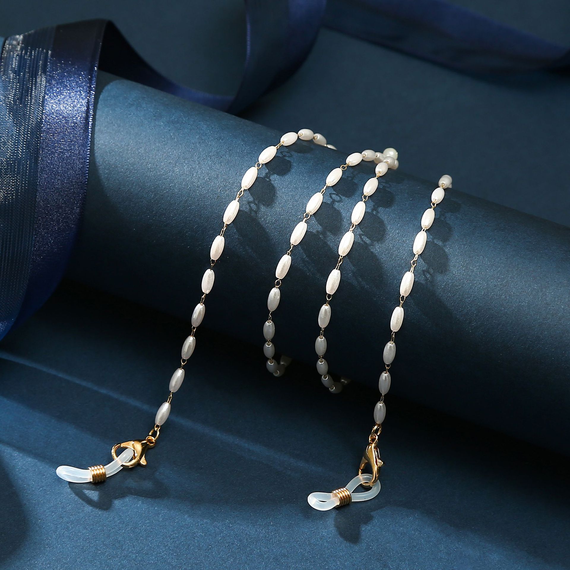 2022 Mode Parel Masker Kettingen Glazen Ketting Cross Brillen Zonnebril Bril Metalen Ketting Holder Cord Lanyard Ketting: 3