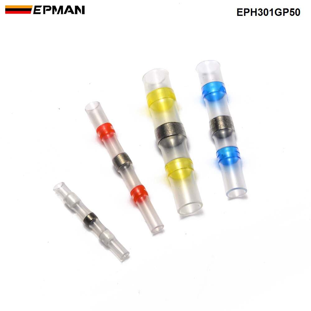 EPMAN 50Pcs Solder Seal Sleeve Heat Shrink Butt Wa... – Grandado