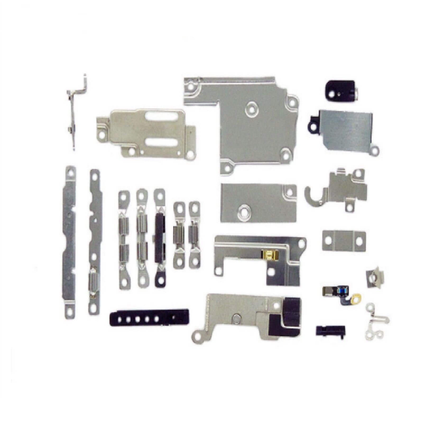 2- pack/set voor iphone 6s plus complete set beugels, binnenste metalen bevestigingsbeugel + complete set vervangende schroeven