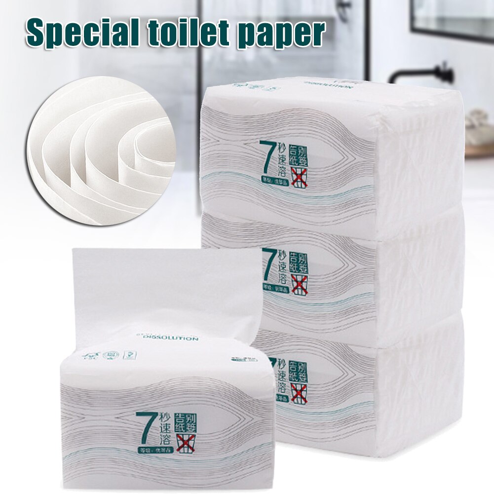 Clean Soft Paper Extraction Tissue Wood Pulp Paper 150 Pumping 3-ply for Home Office Toilet SSwell