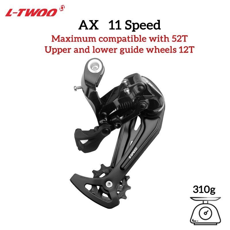 LTWOO AX/AT/A7/A5 Derailleurs Trigger Groupset 9/10/11/12S Shifter Lever Rear Derailleur Switches Compatible SRAM and SHIMANO: AX 11S RD