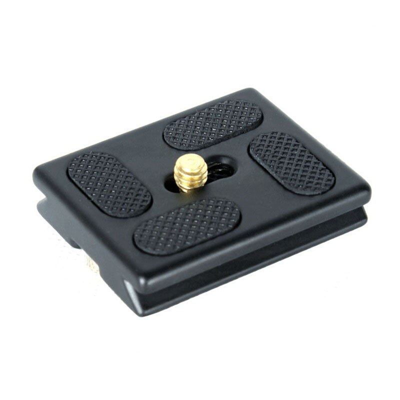 Piastra di Montaggio A Sgancio rapido per QZSD Q999H Q999 Q666 Q999S Treppiede Monopiede Q02 Q06 Testa A Sfera A 1/4 "Adattatore per Vite montaggio