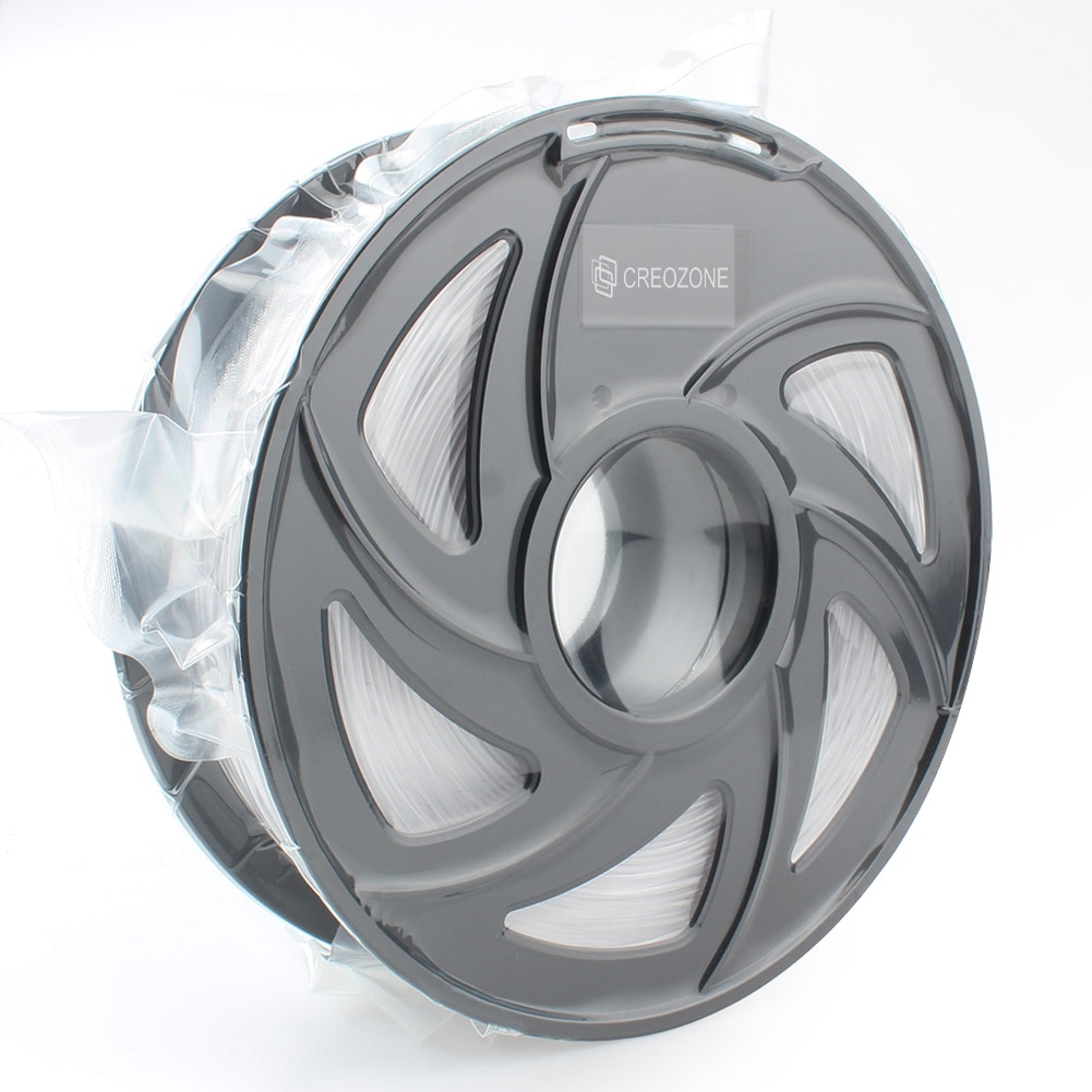 CREOZONE TPU Flexible 3D Printer Filament Transparent TPU Plastic for 3D Printer 1.75mm 1KG Flex TPU 3D Printing Materials