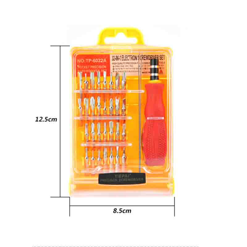 Jeu De Tournevis Multifonction Pratique - Kit De Réparation 8cmx8cmx3cm (Neuf)