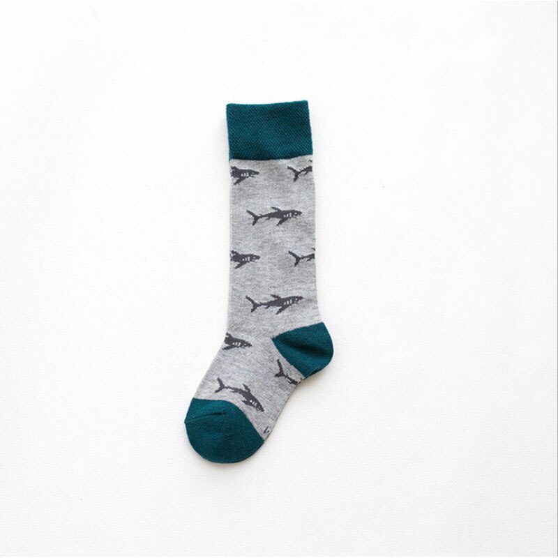 Chaussettes pour enfants | Hautes, longues, souples, en coton, pour bébés garçons: 6 / 2-3year