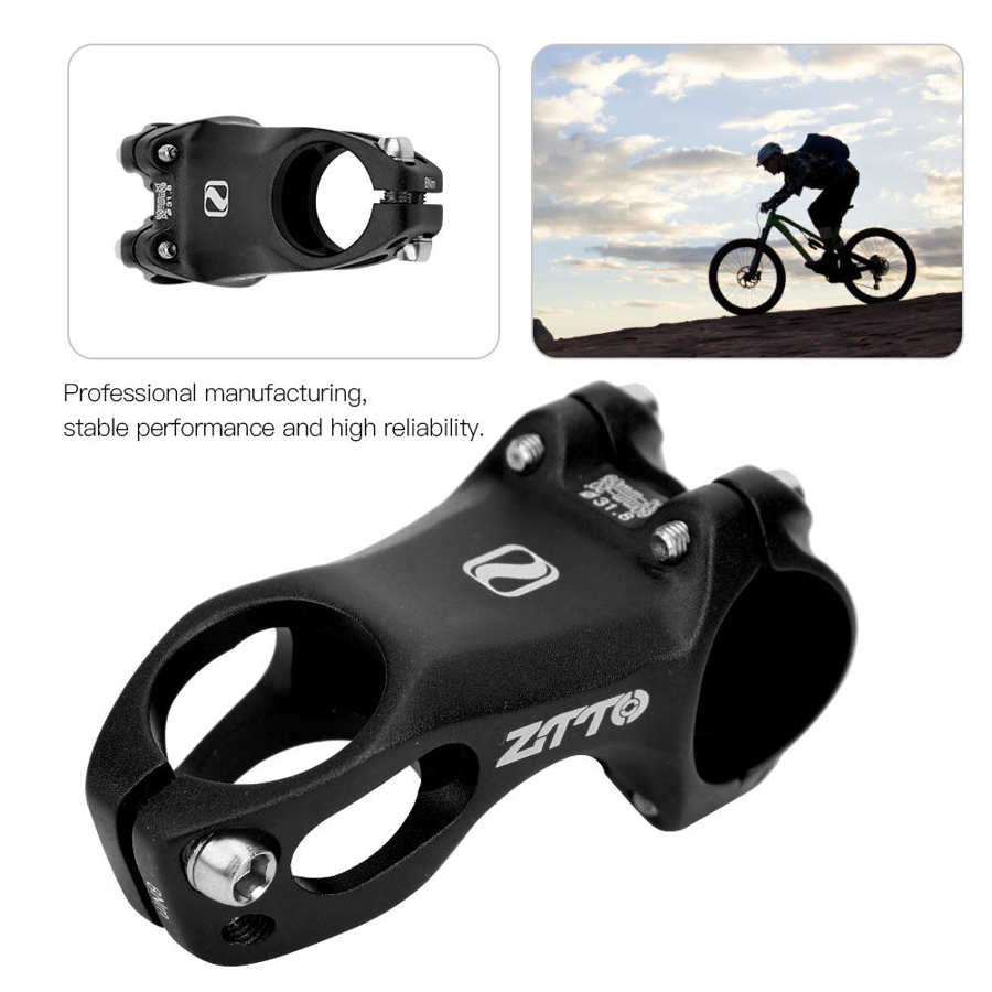 Attacco manubrio bici ZTTO XC pneumatico 20 gradi attacco manubrio angolo negativo 31.8*60/80mm attacco manubrio MTB parti bici