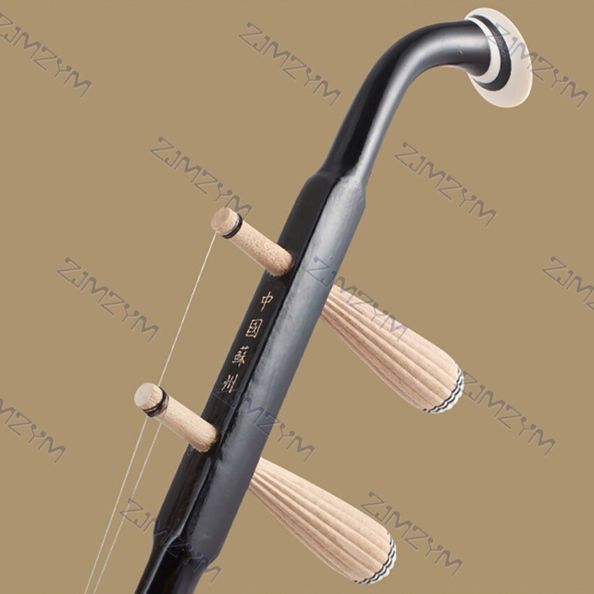 Two Strings Chinese Traditional Erhu Violin Fiddle with Case Solid Wood Bow Urheen Stringed Musical Instrument