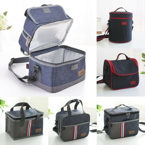 Lunch Bags Portable Insulated Lunch Bag For Women Men Kids Thermos Cooler Adults Tote Box