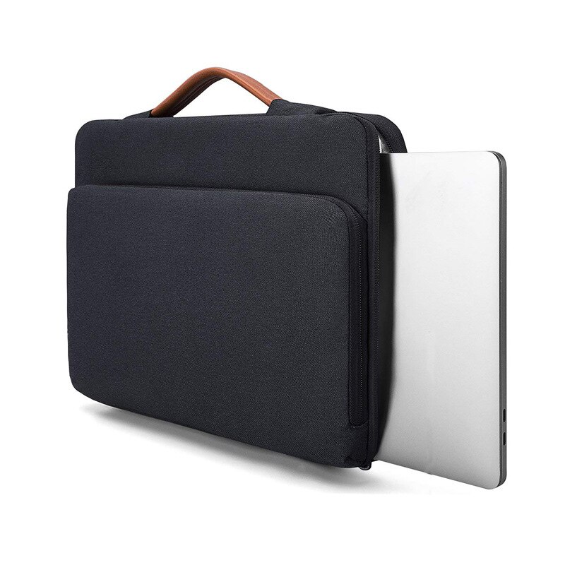 Men Portafolio Notebook Bag 15.6 for Macbook 13.3 14inch Office Business Thin Notebook Tablet Bag Messenger Bags Chain 13 Inches