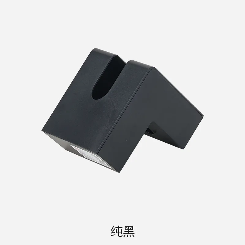 Japanese ins air-pumped paper box net red high appearance level L-shaped tissue box living room simple Kleenex box: Red