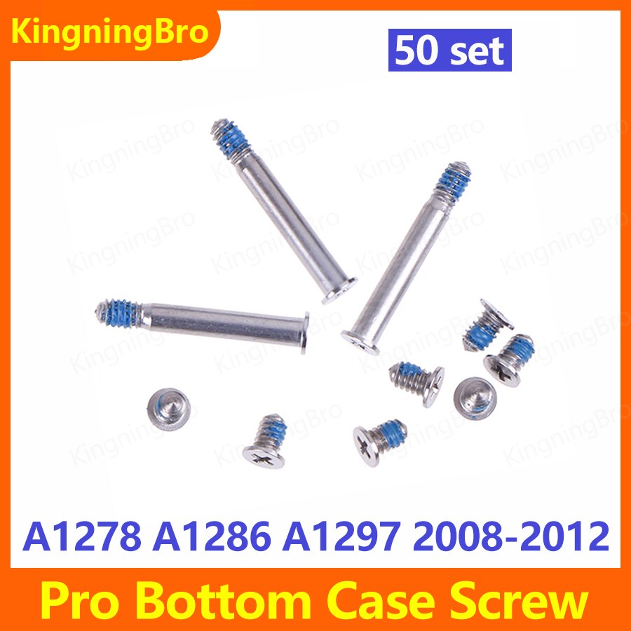 50 Set Bottom Screw For Macbook Pro 13&quot; 15&quot; 17&quot; A1278 A1286 A1297 Bottom Case Screw Years