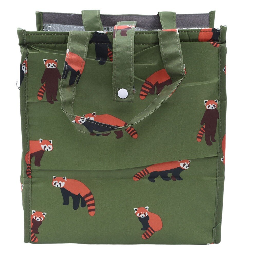 Waterdichte Speciale Thermische Isolatie Opslag Tote Draagbare Geïsoleerde Lunch Box Pouch Cooler Canvas Doek Voedsel Zak
