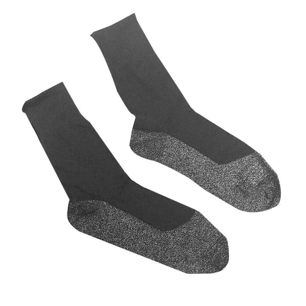 Chaussettes thermiques chauffantes à 35 degrés, en Fibers aluminisées, épaisses, Super douces, uniques, confort ultime, garde le pied au , neutre, hiver