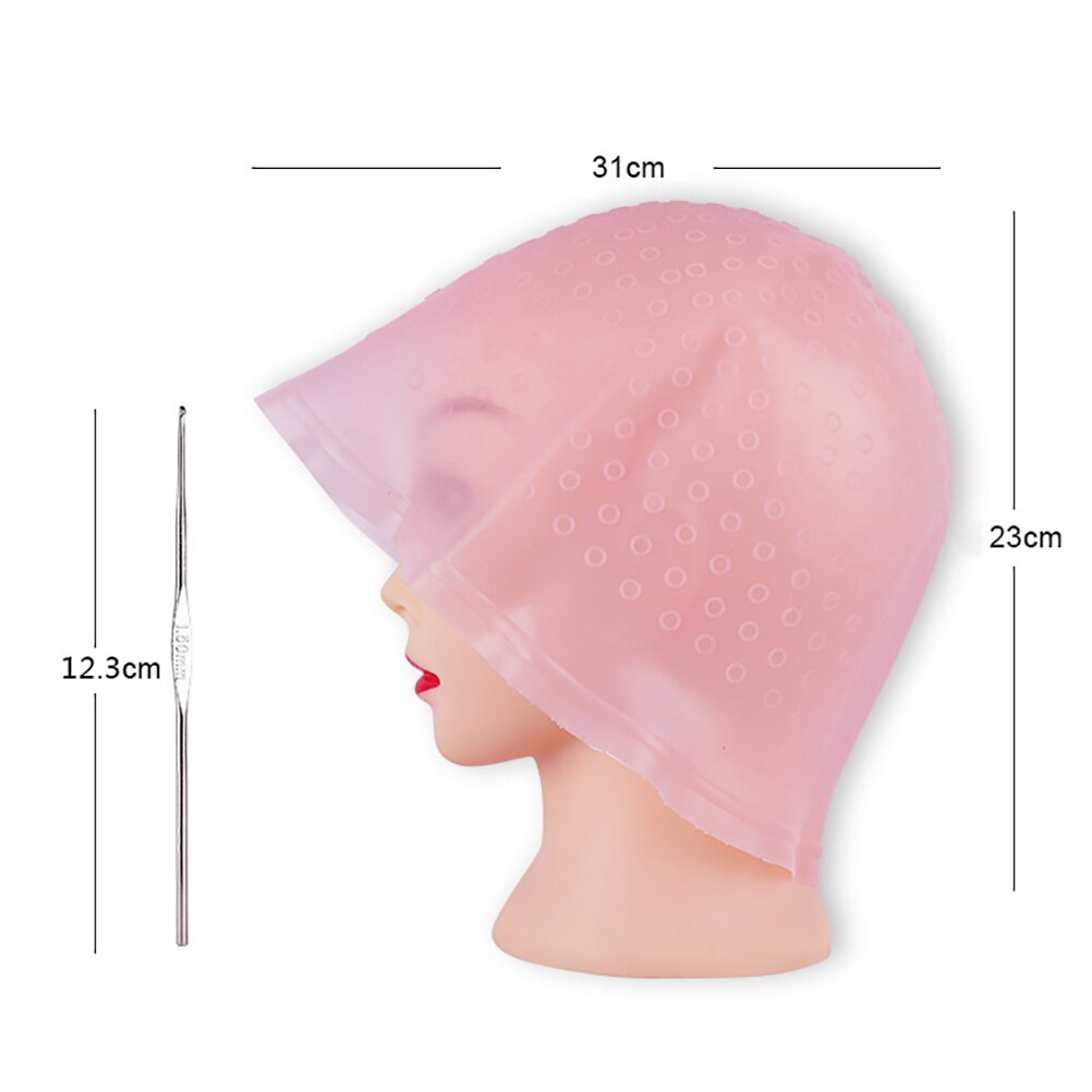 Haarverf highlighting kap haak salon haarverf herbruikbare set glazuur tipping verven kapsel doe-het-zelf gereedschap willekeurig