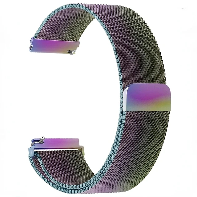 Metalrem til xiaomi watch  s3 s1 active smartwatch rustfri stålrem til mi watch color 2 / mi watch color sportarmbånd: Sort gul
