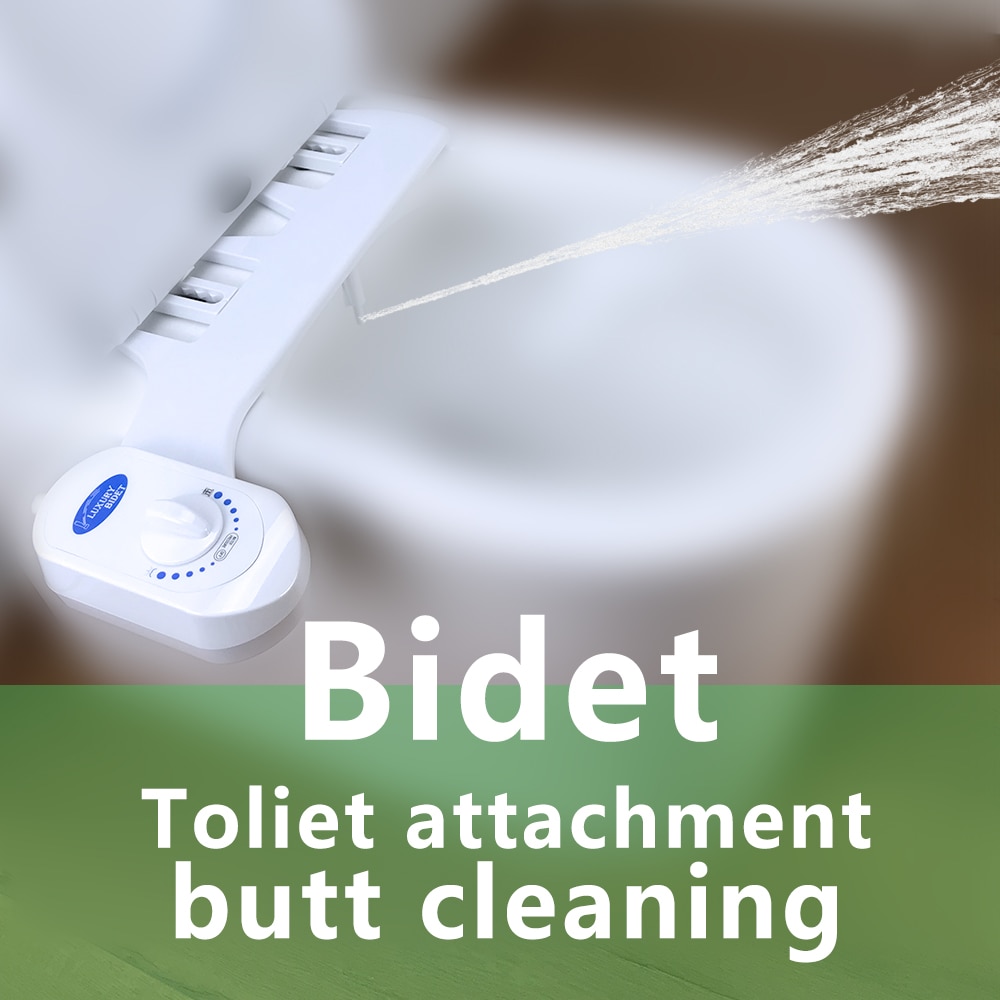 Aankomst Bidet Seat Bidet Toilet Seat Attachment Bidet Toilet Seat Attachment Wc Butt Cleaner Toilet Attachment