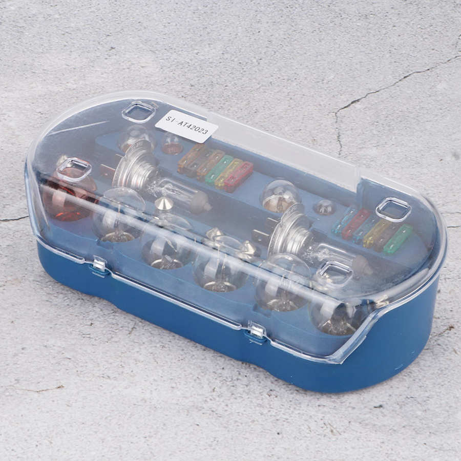 30 Stks/set H7 12V 55W Auto Halogeen Noodverlichting Gloeilamp Met Zekering Kit Universele Spares Auto accessoires